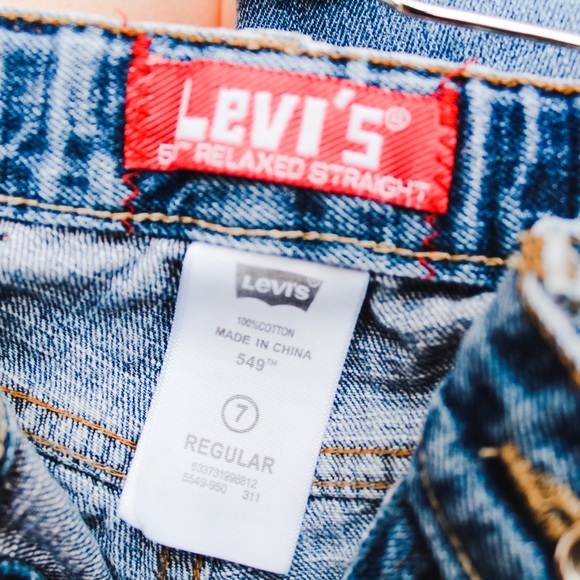 Kids Levi’s 549 Relaxed Straight Leg Jeans - Picture 5 of 5